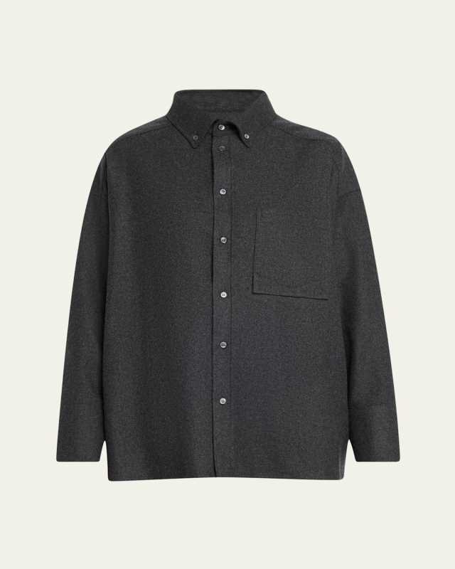 Nathalie Oversized Wool Shirt